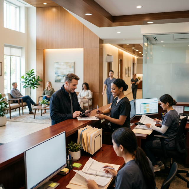 Agenda médica cheia e faturamento protegido pelo Axis